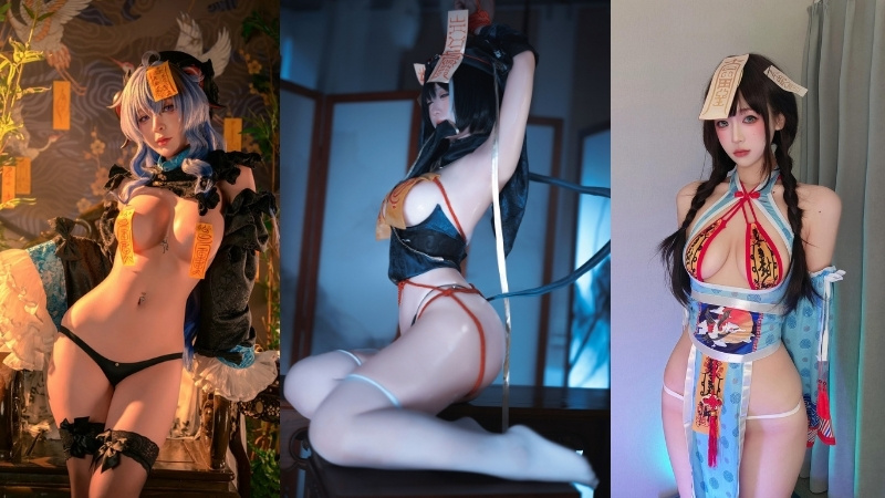 1001+ Ảnh CosplayMa Cương Thi Dáng Ngon Múp Vú To Ai Cũng Nuôi